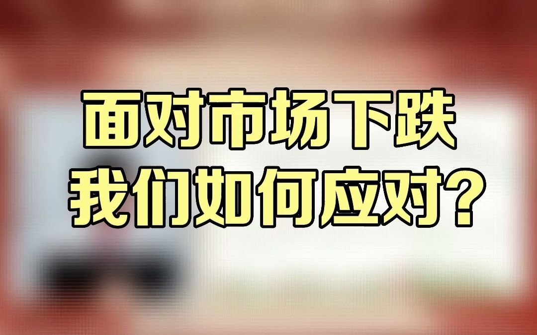 8月16日《谈股论金》解山鹤老师节目观点精选:面对市场下跌,我们如何应对?哔哩哔哩bilibili