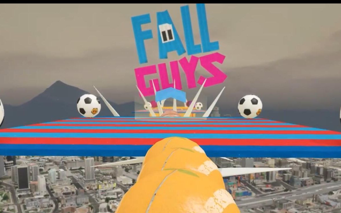 gta5 糖豆人gtaol版 小哑巴克服恐惧 向前推进_哔哩哔哩 (゜-゜)つロ