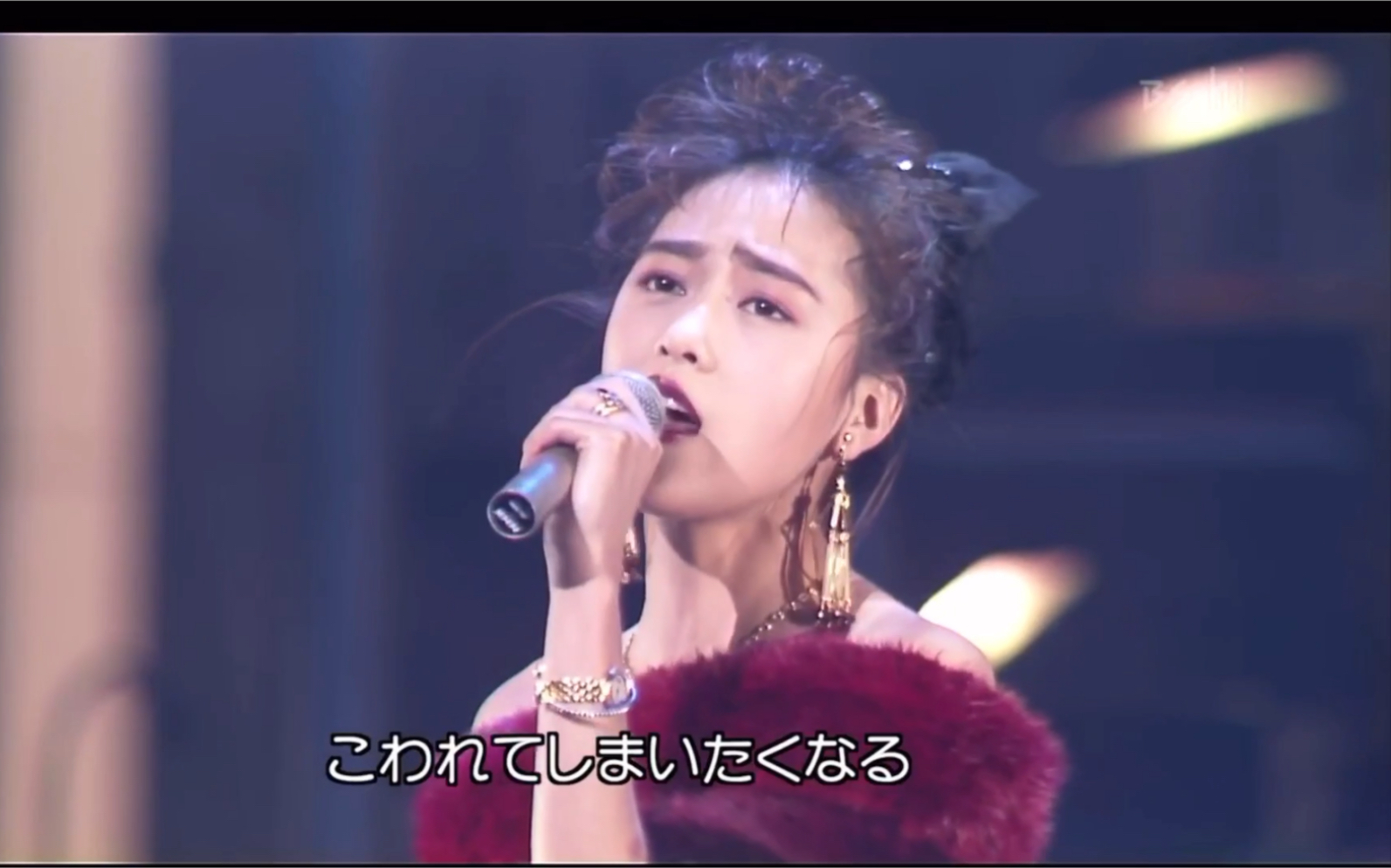 工藤靜香1080p戀一夜1989紅白歌會live