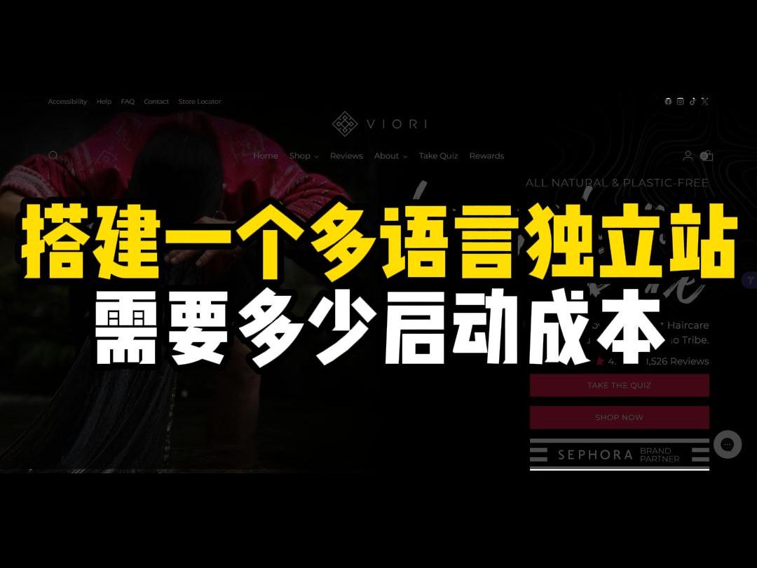 搭建一个多语言独立站需要多少启动成本哔哩哔哩bilibili