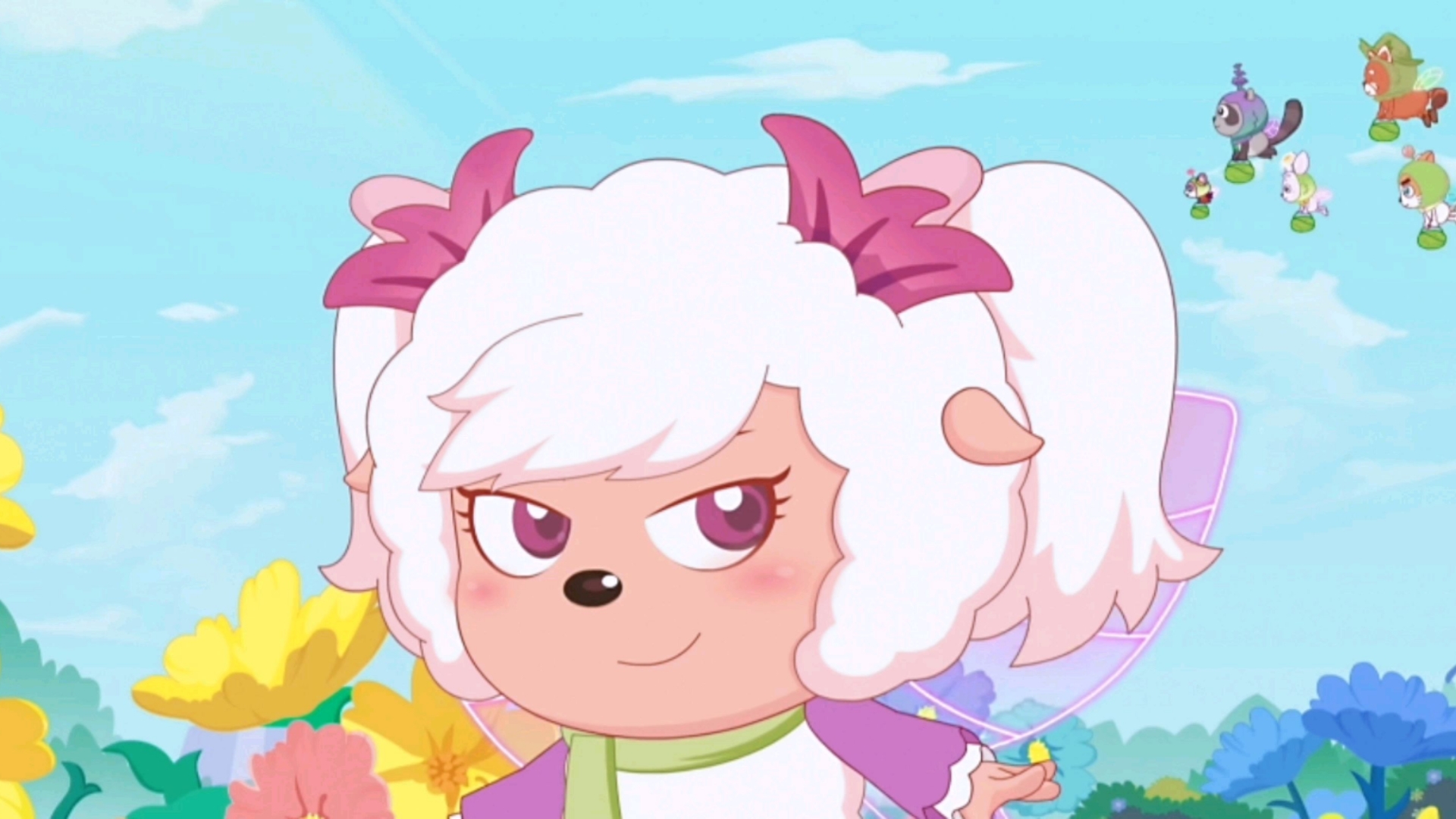 啊,又出了双马尾版本的美羊羊,虽然是伪装的