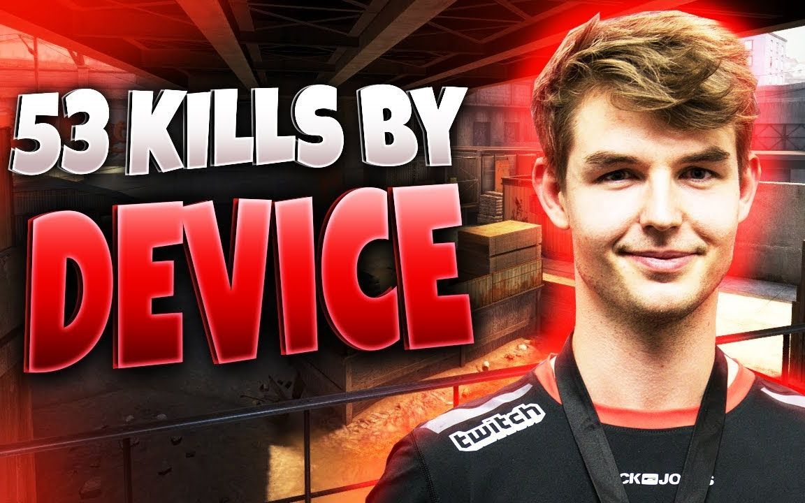 【csgo】dev1ce 53杀 overpass @ faceit