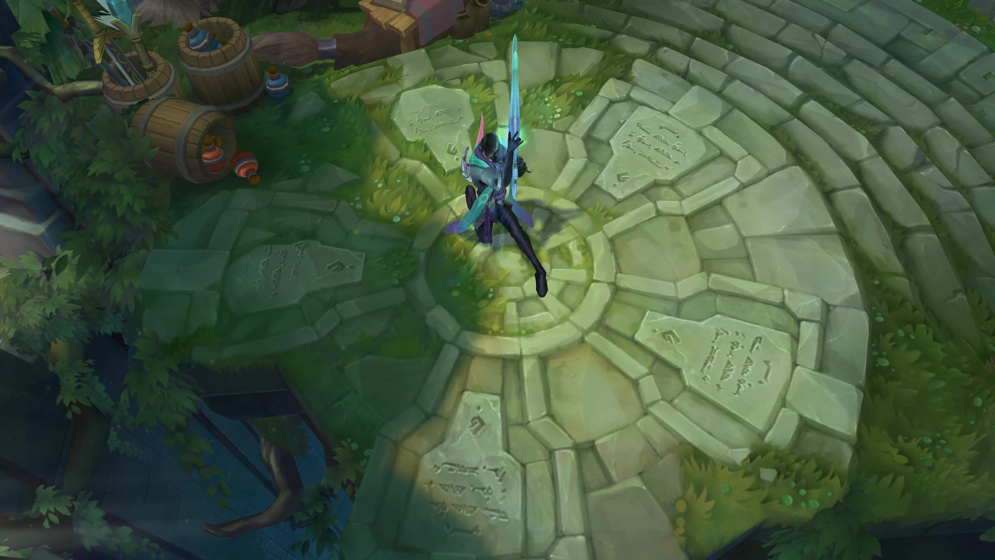 残月之肃厄斐琉斯全技能4k