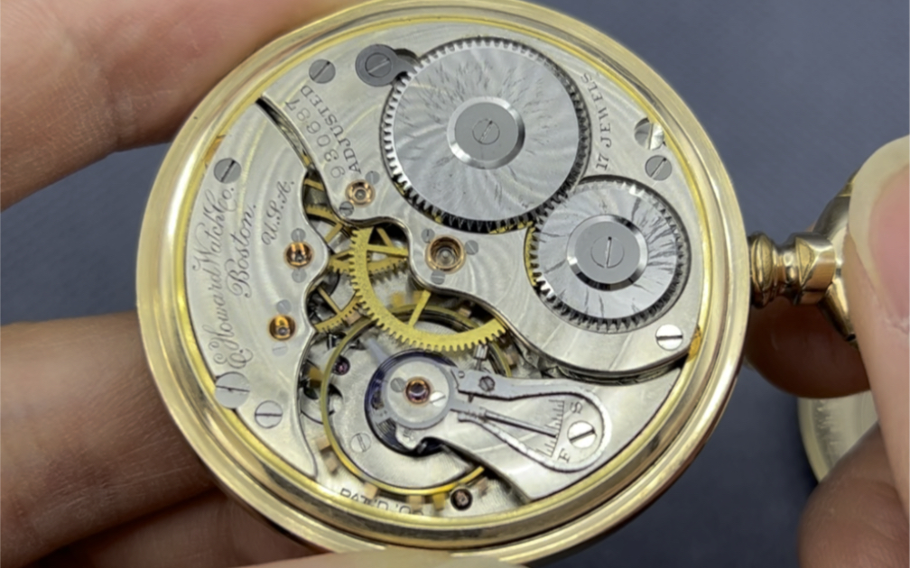 霍华德包金怀表