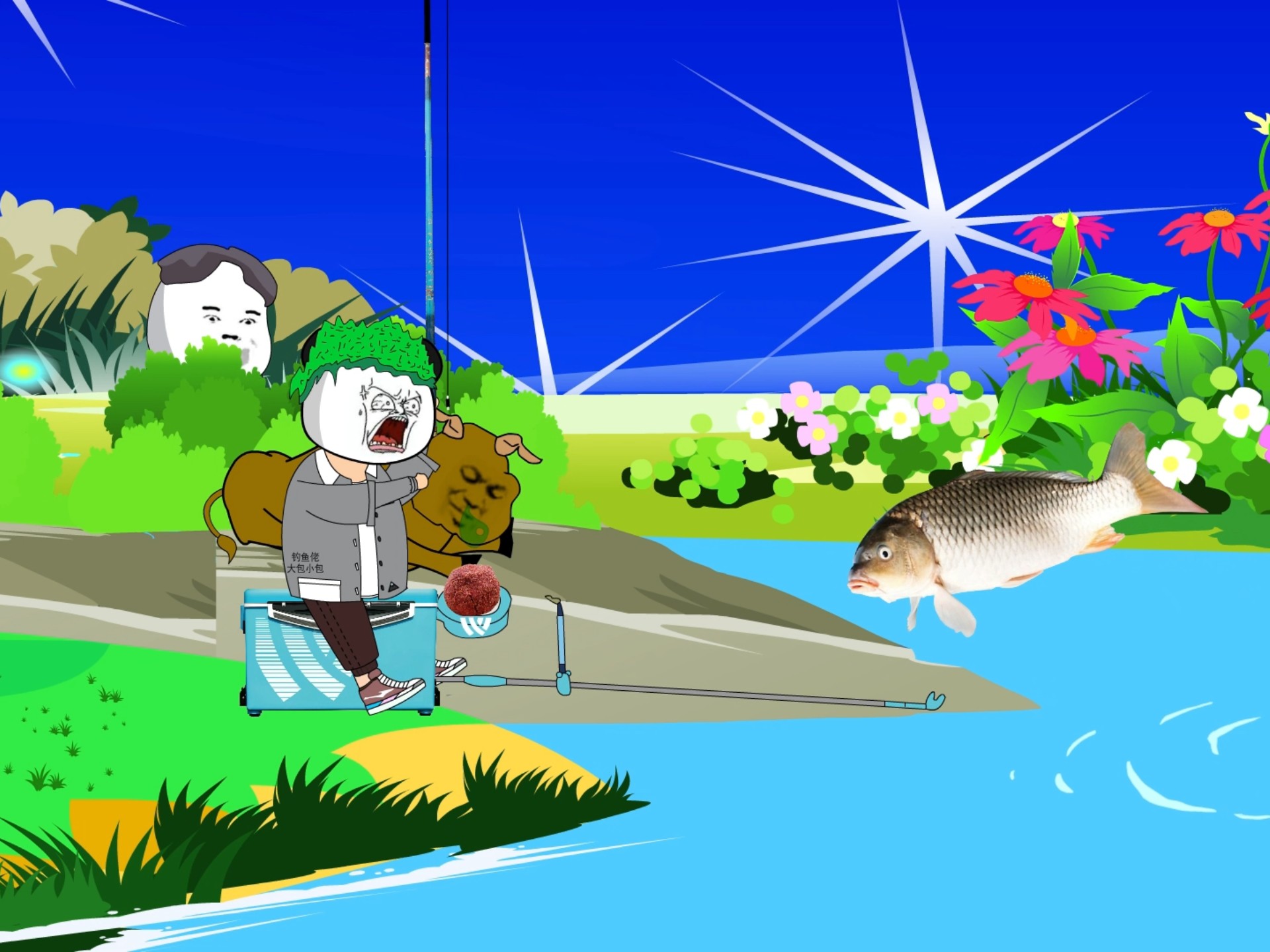 经常一个人去钓鱼的原因