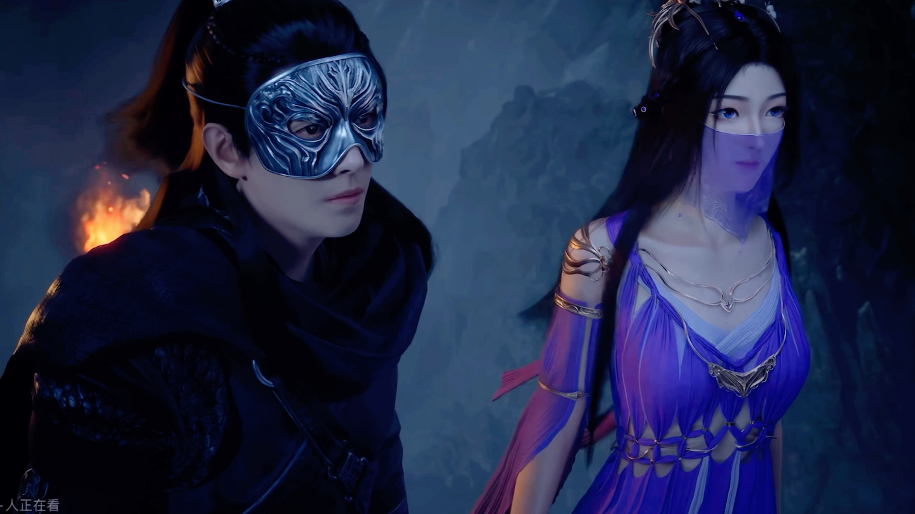 这对帅哥美女我上锁98好般配,紫灵&韩立