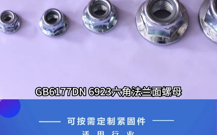 六角法兰面螺母是一种常用的机械紧固件,特别适用于需要频繁拆卸和更换的场合,具有良好的耐磨损性和耐腐蚀性,有需要的朋友欢迎联系我们!哔哩哔...