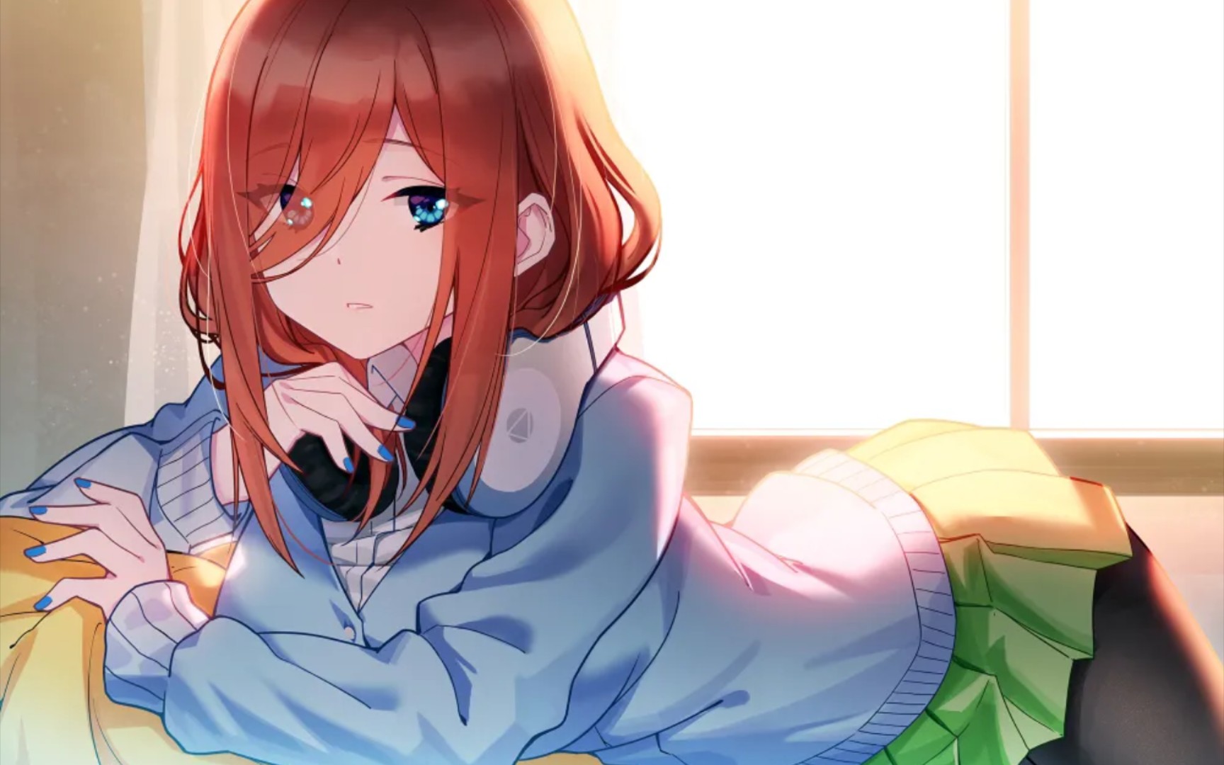 94五等分的花嫁,中野三玖的cosplay指南94