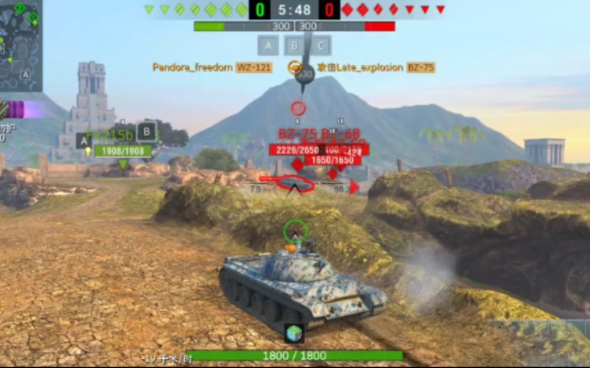 【WoT Blitz】WZ121荣升为5度战神WOTB