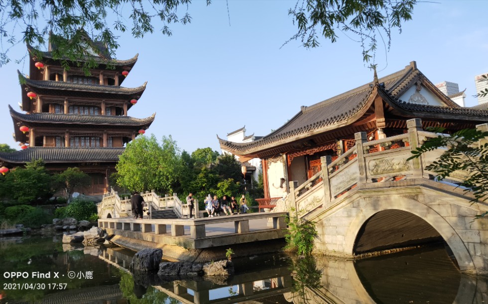 湖南长沙橘子洲{江神庙}