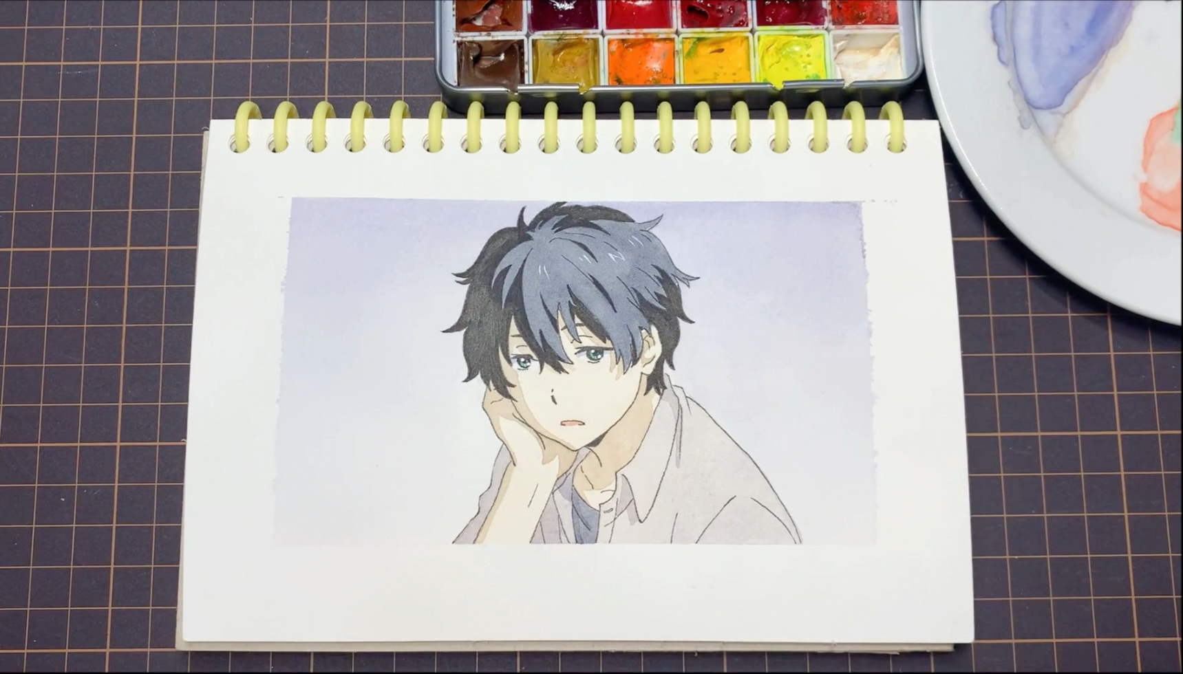 动漫手绘|【冰菓】折木奉太郎!