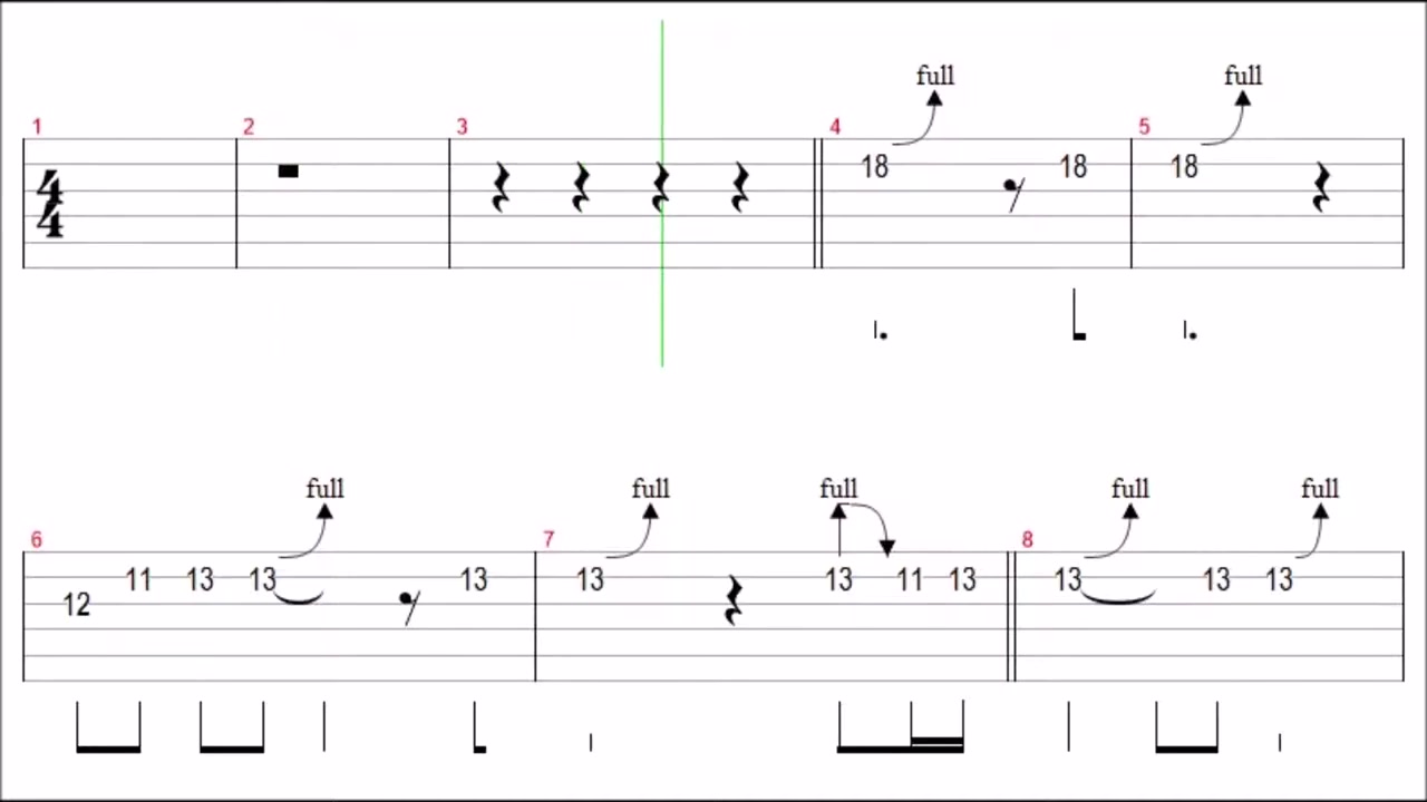 [图]Pink Floyd - Shine On You Crazy Diamond Guitar Solo + TAB +Backing