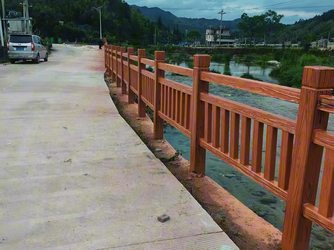 水泥仿木护栏