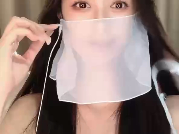 面纱蒙面美女03