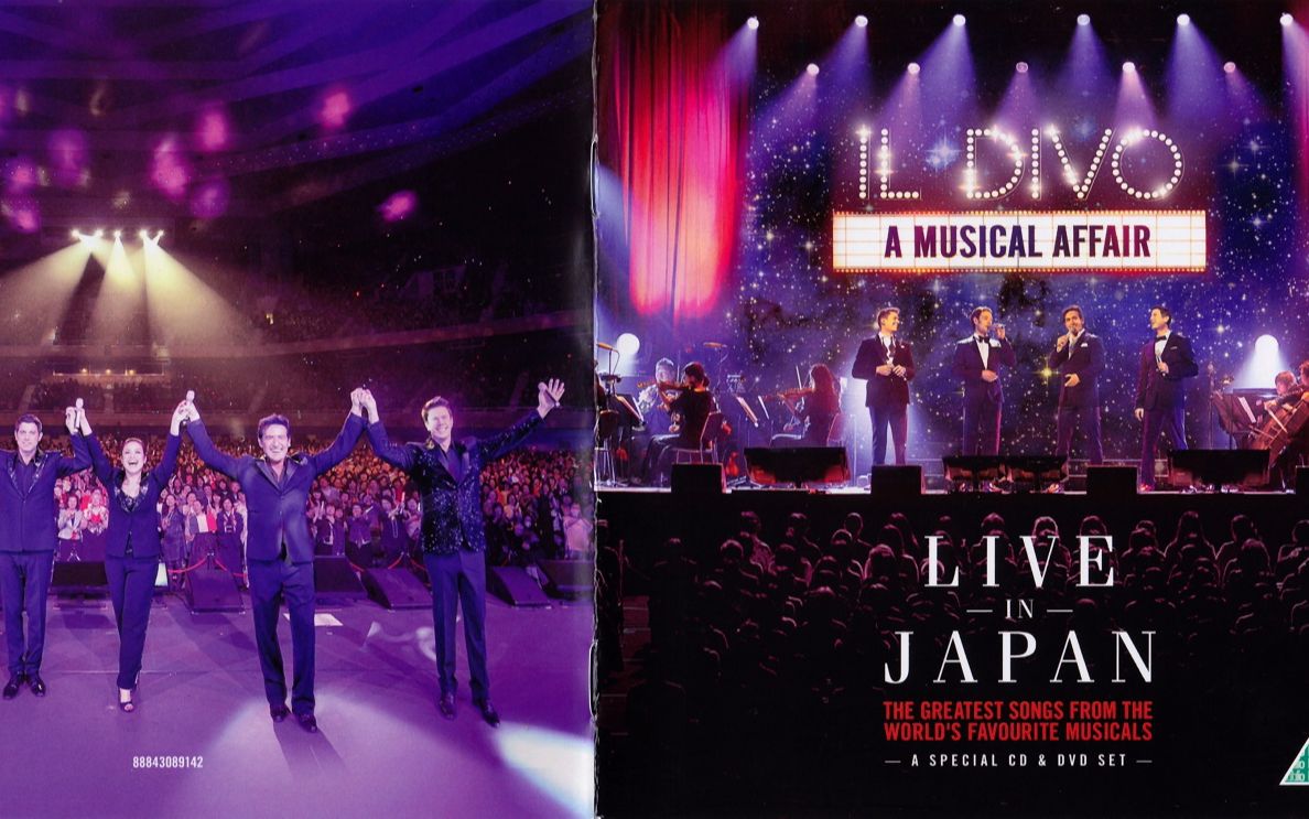 IL DIVO 美声男伶  Live in Japan 2014哔哩哔哩bilibili