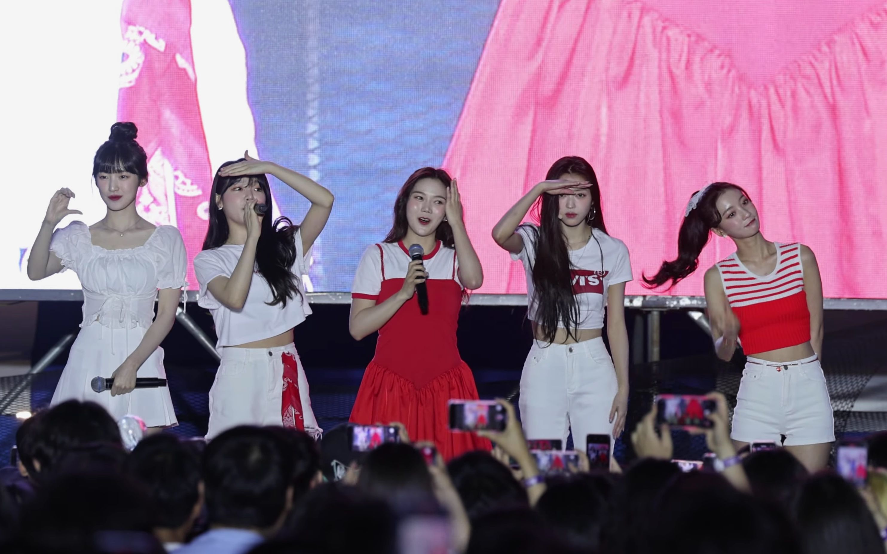 【饭拍】Oh My Girl  230517 釜山市釜庆大学校庆公演哔哩哔哩bilibili