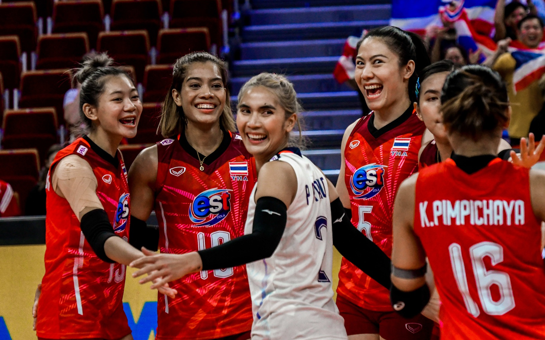 b组 泰国-克罗地亚 2022女排世锦赛 fivb英语解说