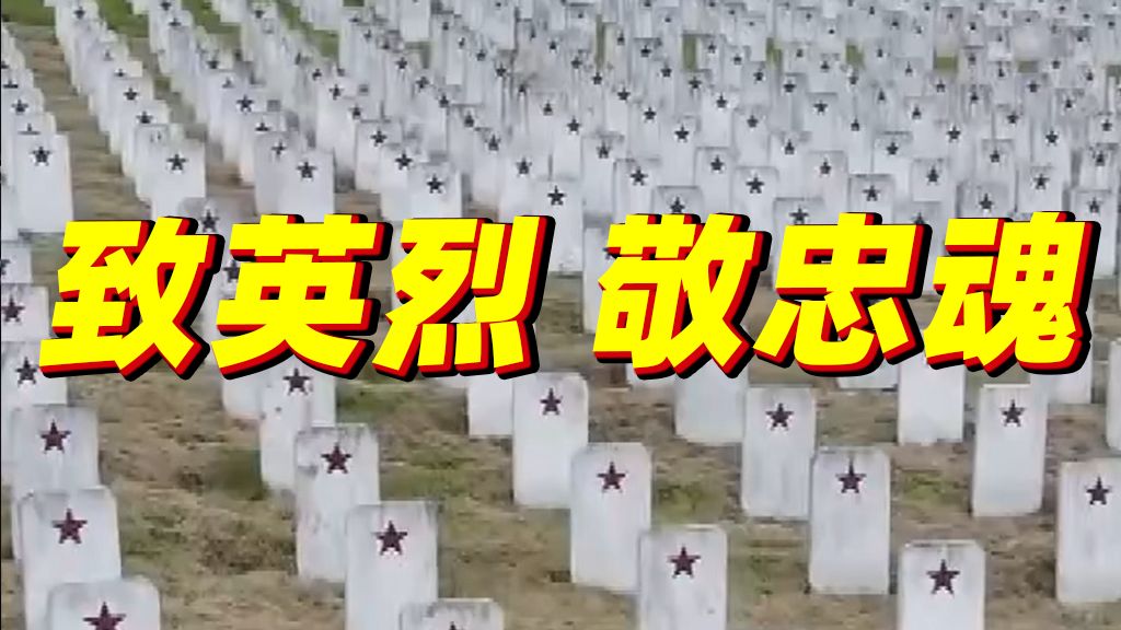 今天，请为他们停留30秒！致英烈，敬忠魂！