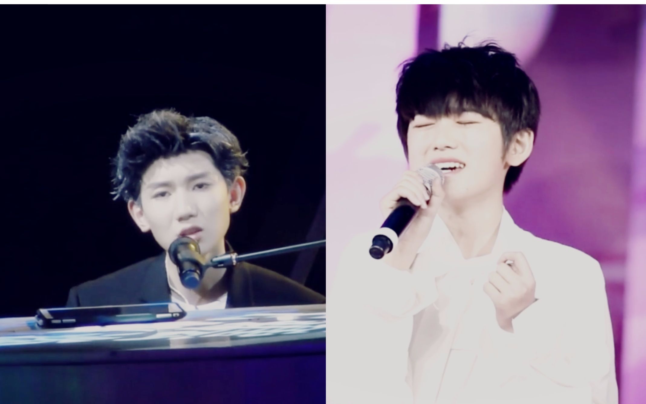 王源宋亚轩大小漂亮同台演唱岁月神偷