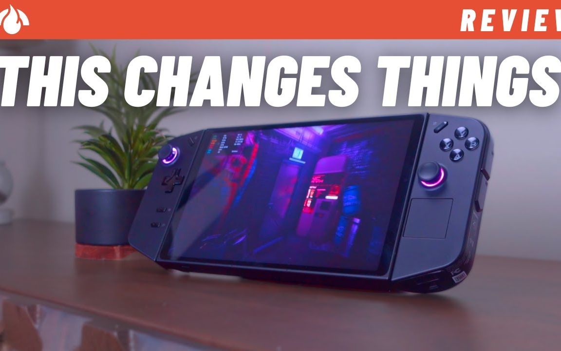 联想lenovo legion go - pc掌机深度测评「 fan the deck 」|机翻中字