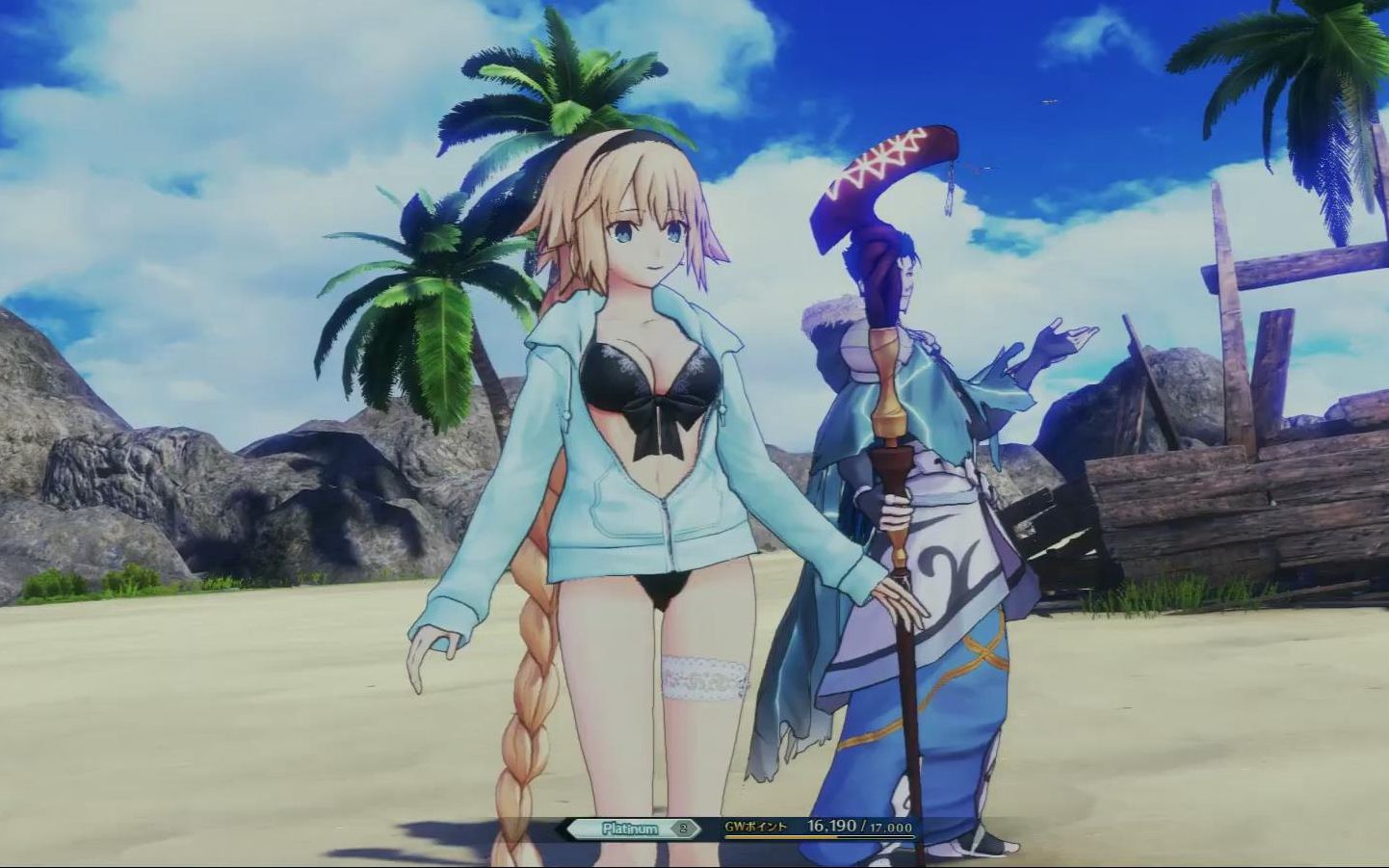 《fate/grand order arcade》贞德 (archer)pvp实战