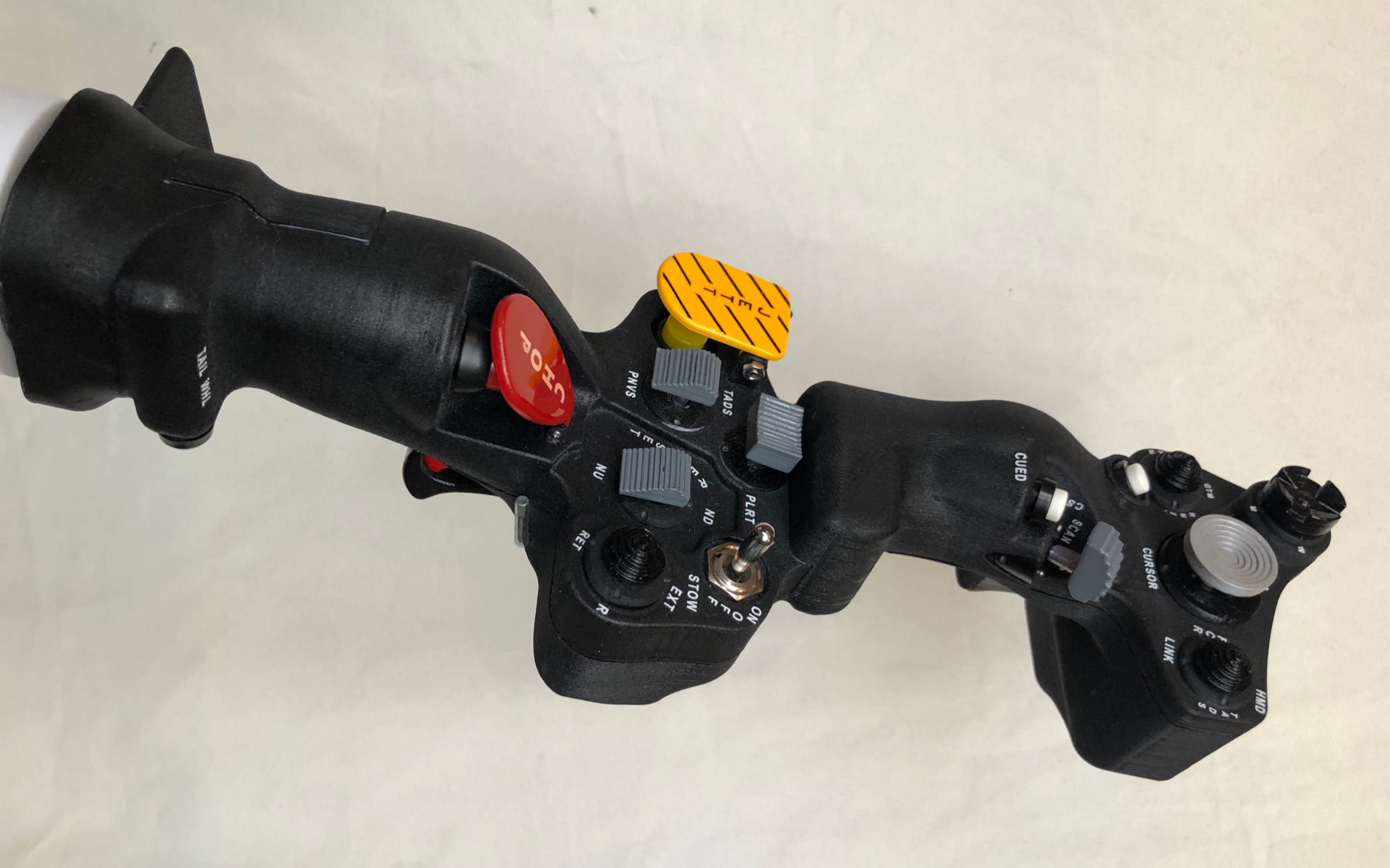 阿帕奇ah-64d武装直升机总距杆游戏外设_哔哩哔哩bilibili