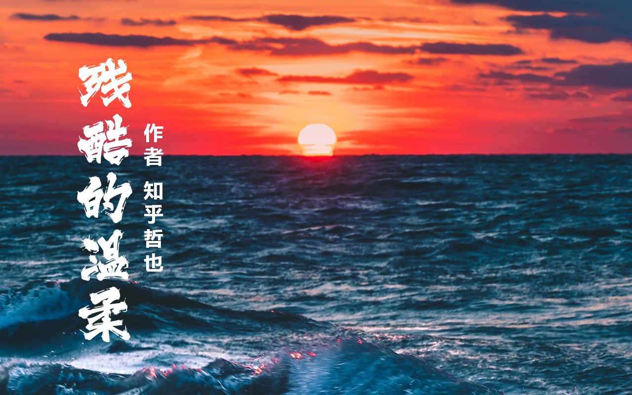 原创诗歌《残酷的温柔》朗诵哔哩哔哩bilibili