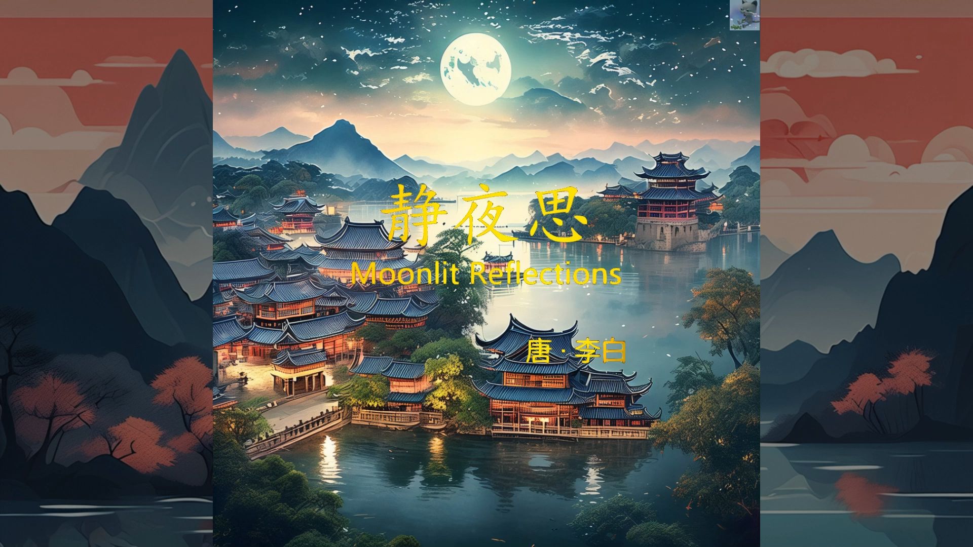 唱出来的古诗词《静夜思》