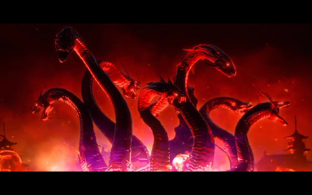 阴阳师全新八岐大蛇cg成为真正的神