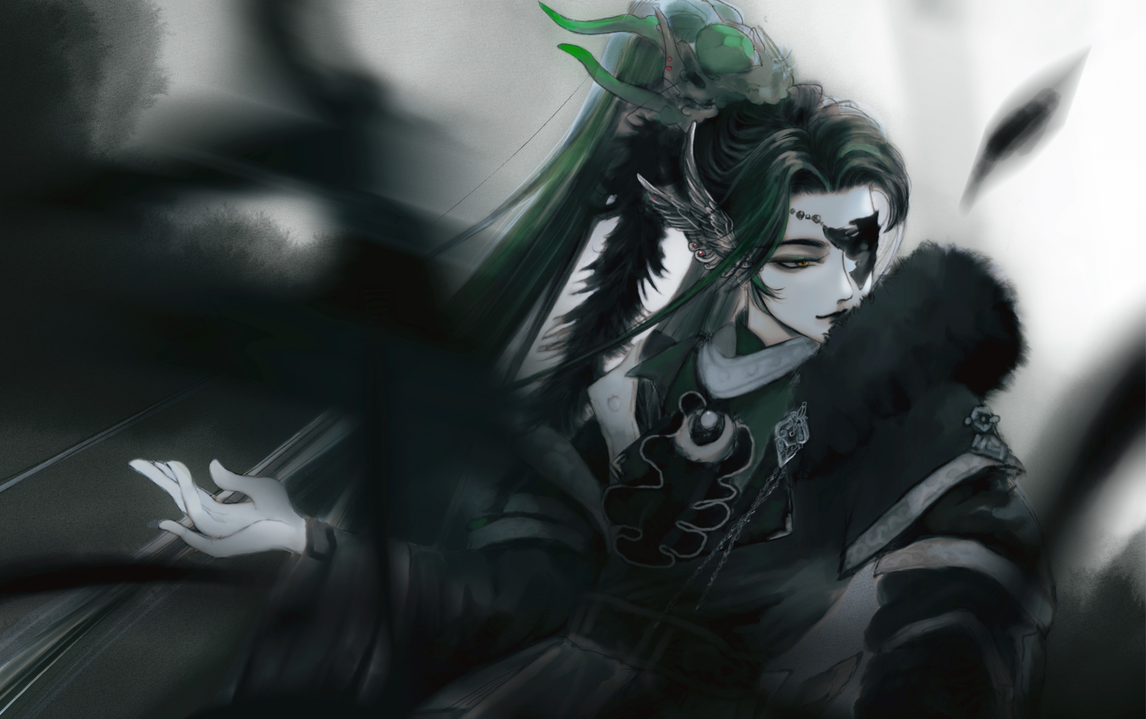 【procreate】戮世摩罗(我没打错字吧好久没打了输入法都不记忆了