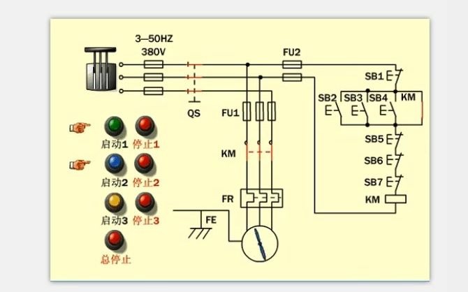 常用电气元件及控制电路(四电老陈)_哔哩哔哩 (゜
