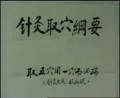 《针灸取穴纲要》原版 DVD1