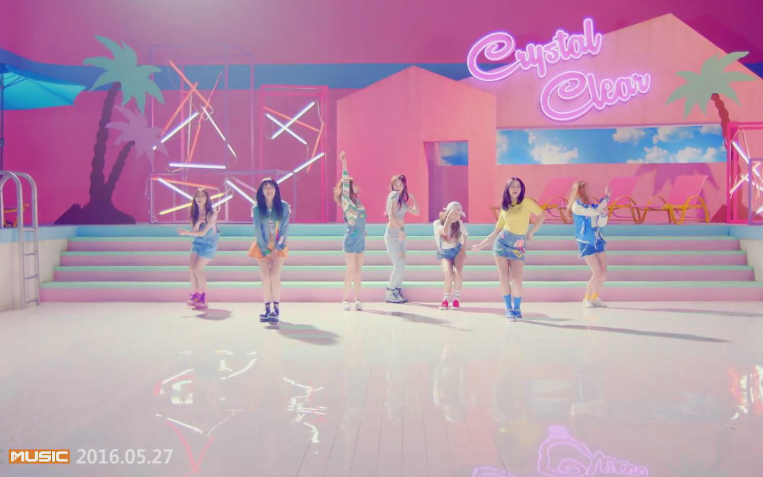 [图][神迹字幕]CLC - No Oh Oh MV 特效中韩字幕