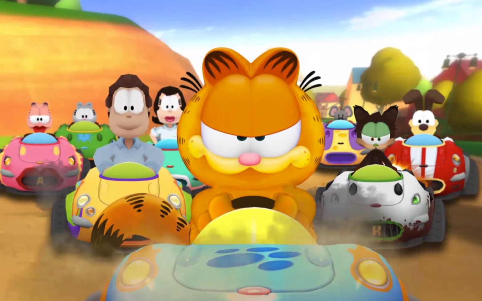 【黑妖试玩】Garfield Kart 加菲猫卡丁车哔哩哔哩bilibili