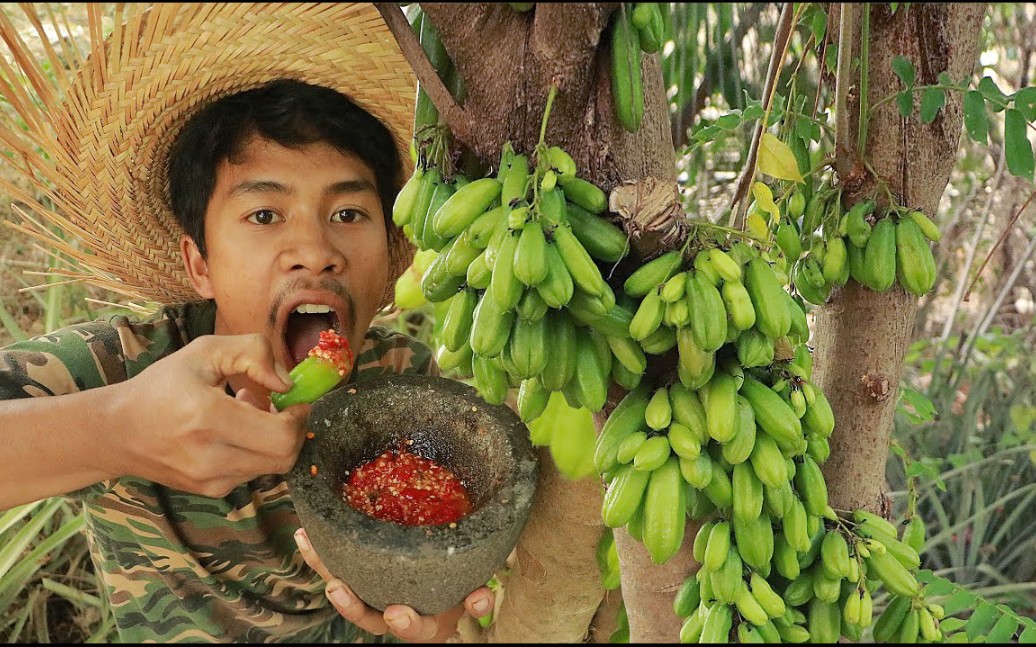 哇看上去就很酸椒盐三敛果辣的很好吃