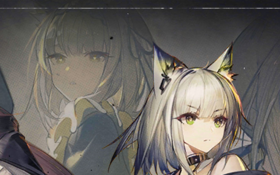 活动作品明日方舟遗尘漫步蓝色材料刷取