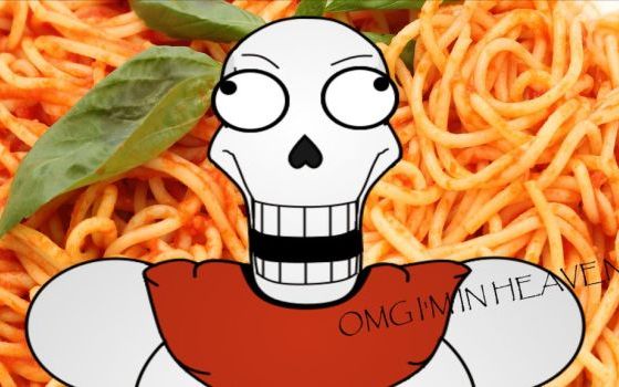 【papyrus x spaghetti】吃我意大利面——天造地设的一对