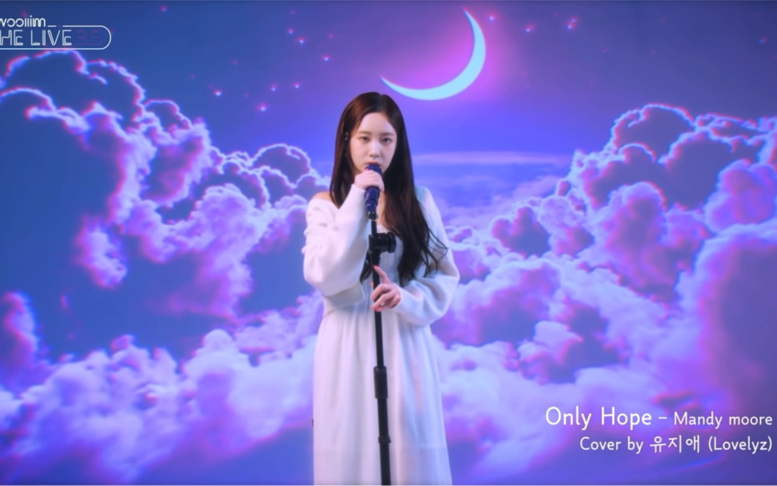 [图]【Lovelyz】刘智爱 - Only Hope COVER (原唱:Mandy Moore）｜woollim THE LIVE 3.5