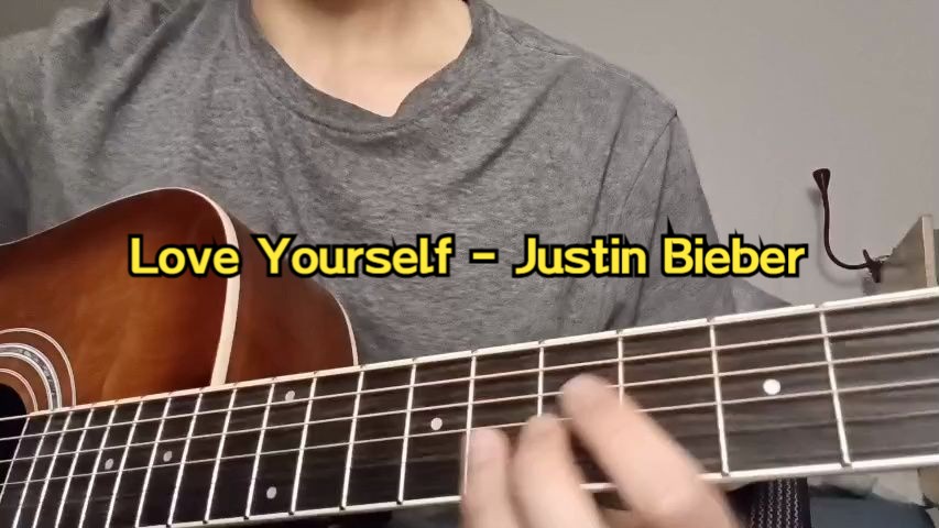 [图]【吉他弹唱】Love Yourself - Justin Bieber