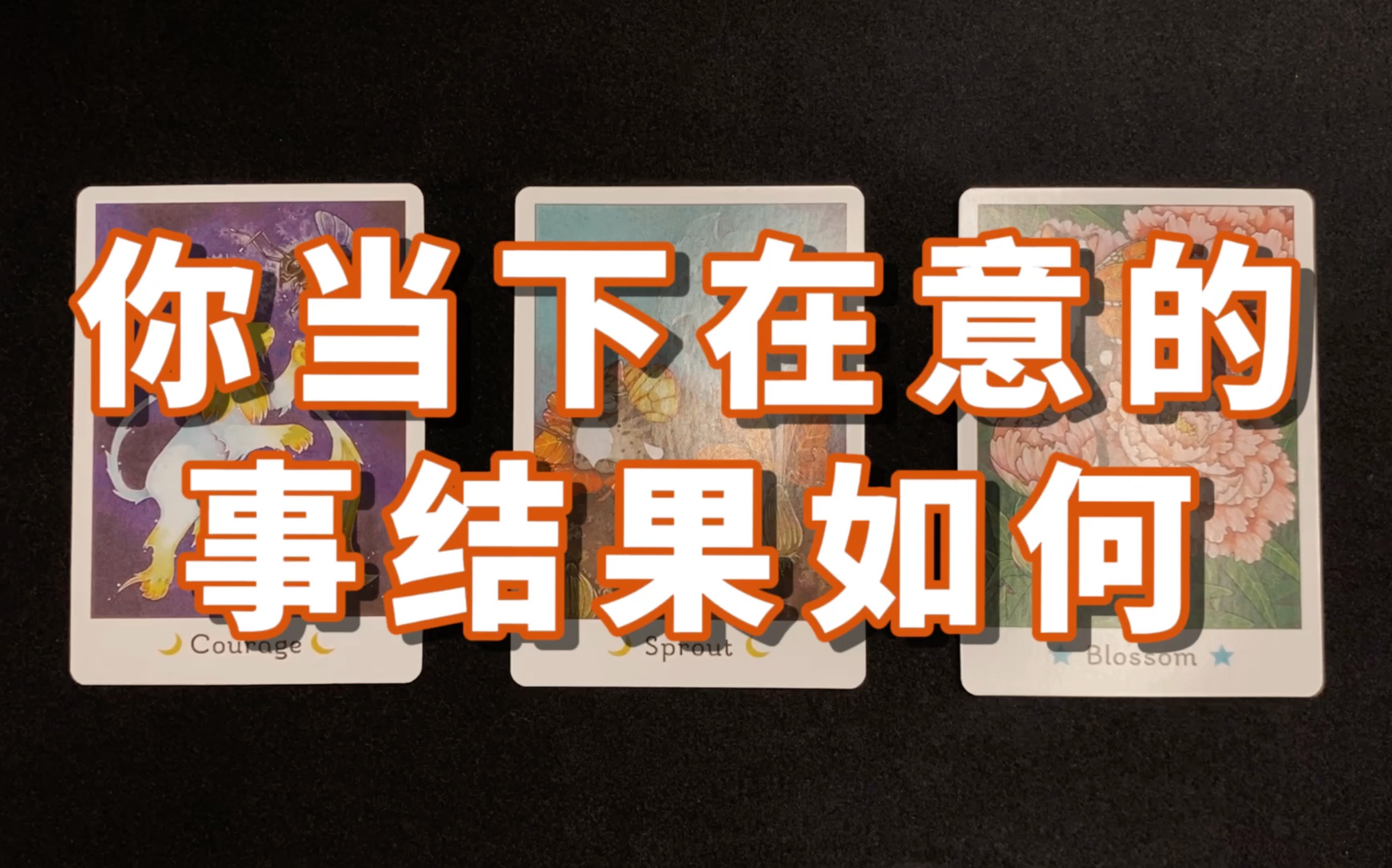 你当下在意的事结果如何