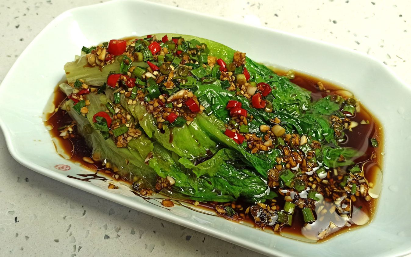 酒店大厨都是这样做生菜的,除了烤肉涮火锅,还有更好吃的做法