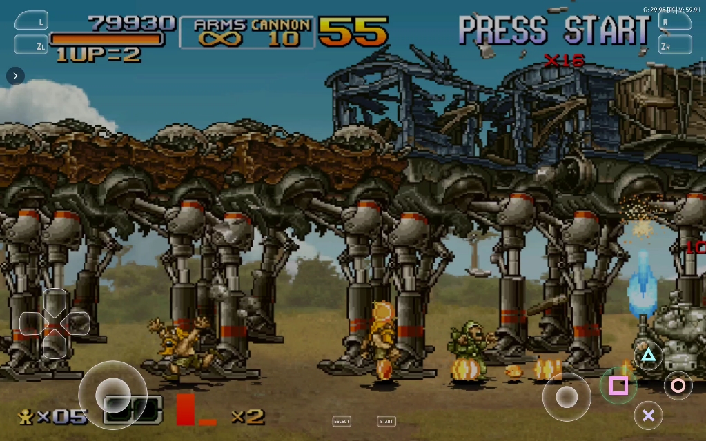 合金弹头6第一关(本人很菜,勿喷)