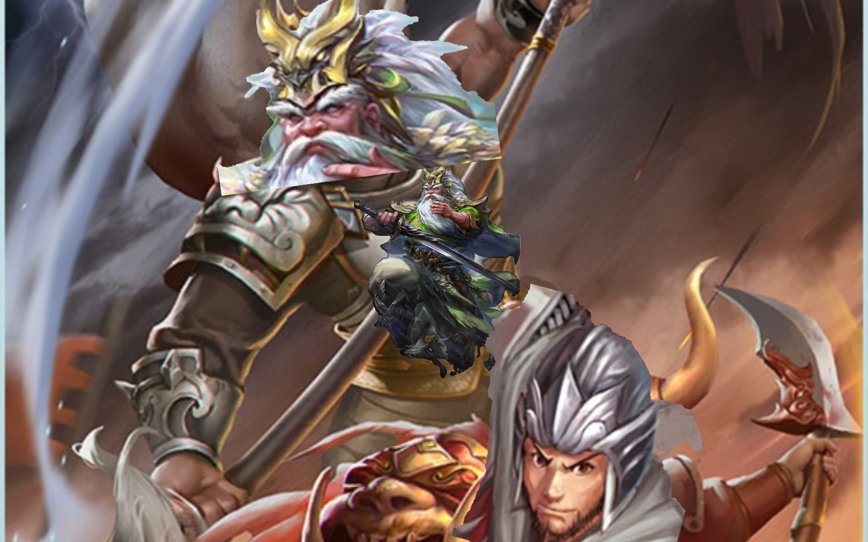 三国杀 你我二岱齐上,焉有一合之将