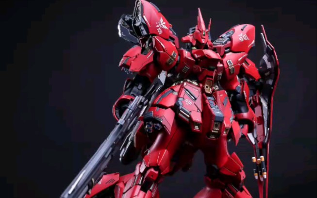 万代rg沙扎比the51gk喷涂加灯进度展示不得不说他腿部的件真的烂