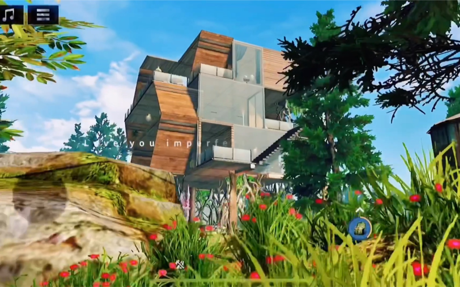 【lis甜甜】《明日之后》单人现代树屋内饰,树头结构分不够可以在蓝图