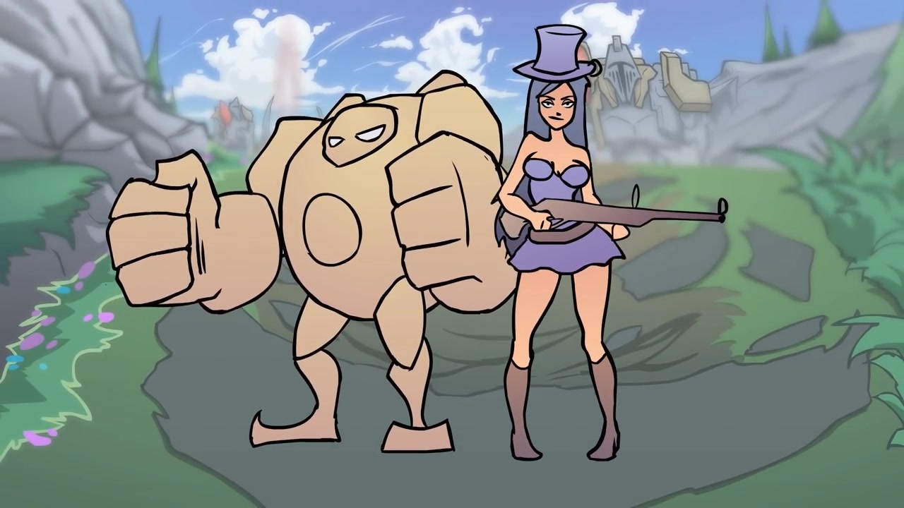 英雄联盟创意动画