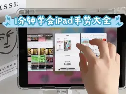 Download Video: 1分钟学会iPad手势大全！iPad新手必看！