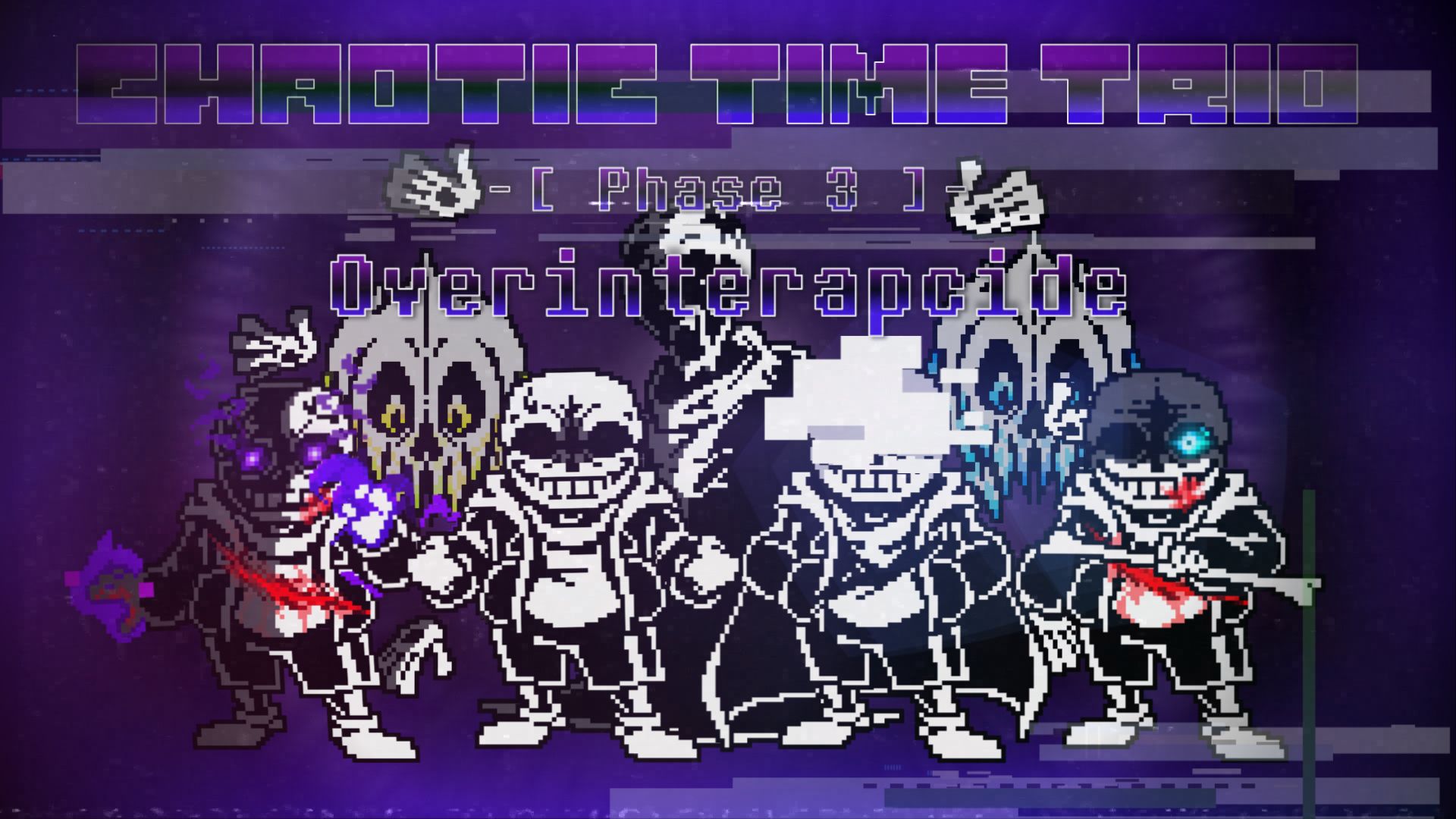 【Chaotic Time Trio】Phase 3 [Scrapped]  Overinterapcide(双向溃殂) [MFD7's Cover]哔哩哔哩bilibili