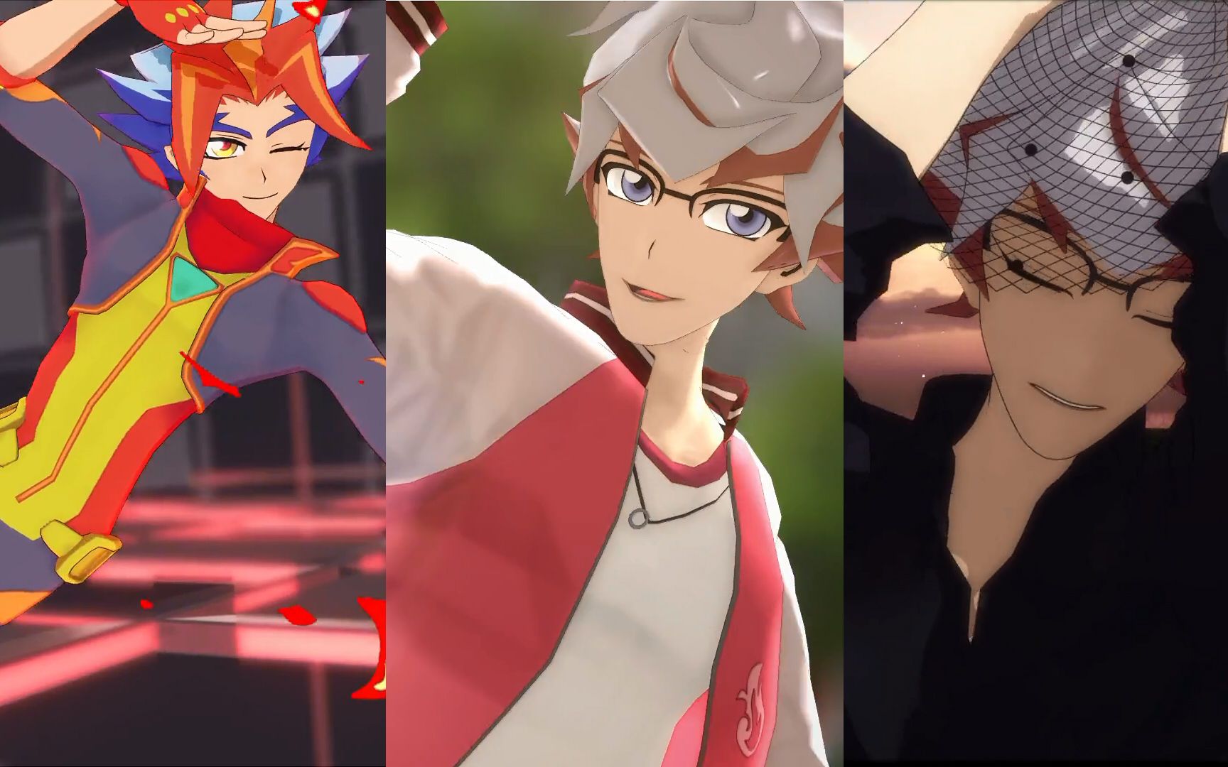 游戏王mmd穂村尊动画3点合集2vrains
