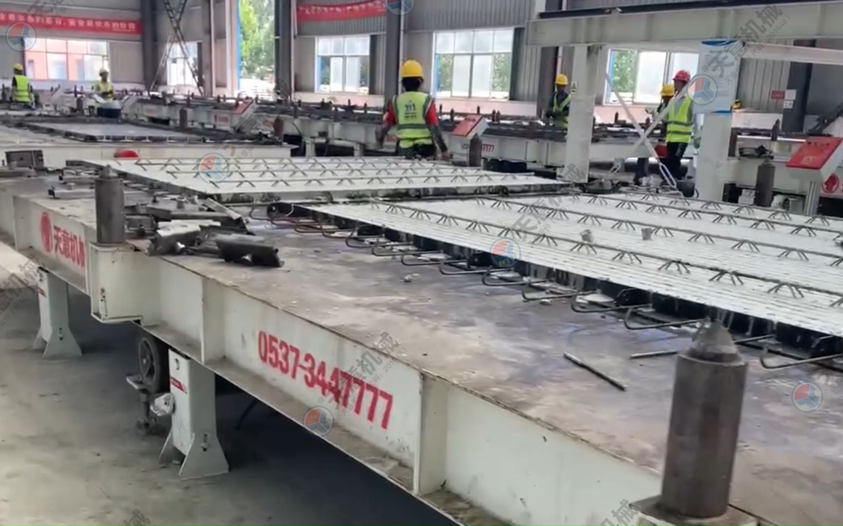 天意机械pc钢筋混凝土预制件生产线